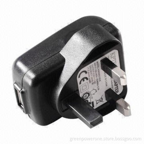 5V 1A, 6W Series Switching Power Adapter with BS Certification